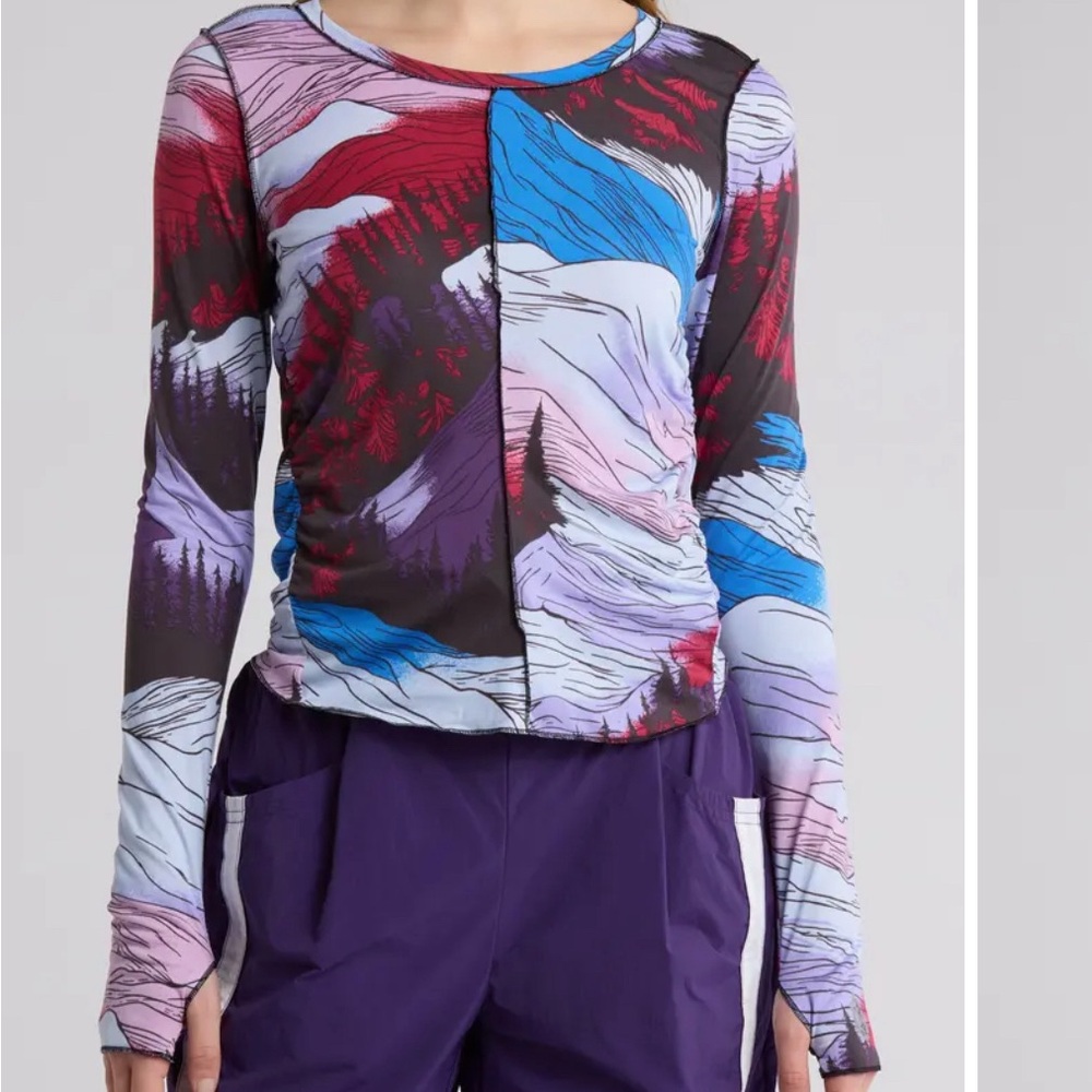 Free People Right on Run Long Sleeve